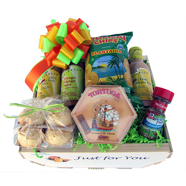 Floribbean Food Sampler gift basket